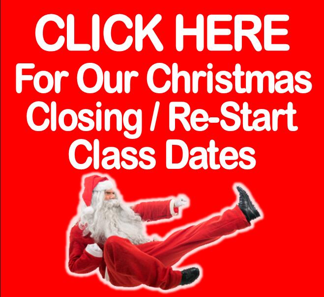 Click For Christmas Class Close and restart dates