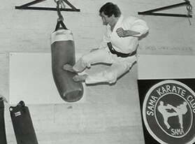 Hanshi Double Flying Kick